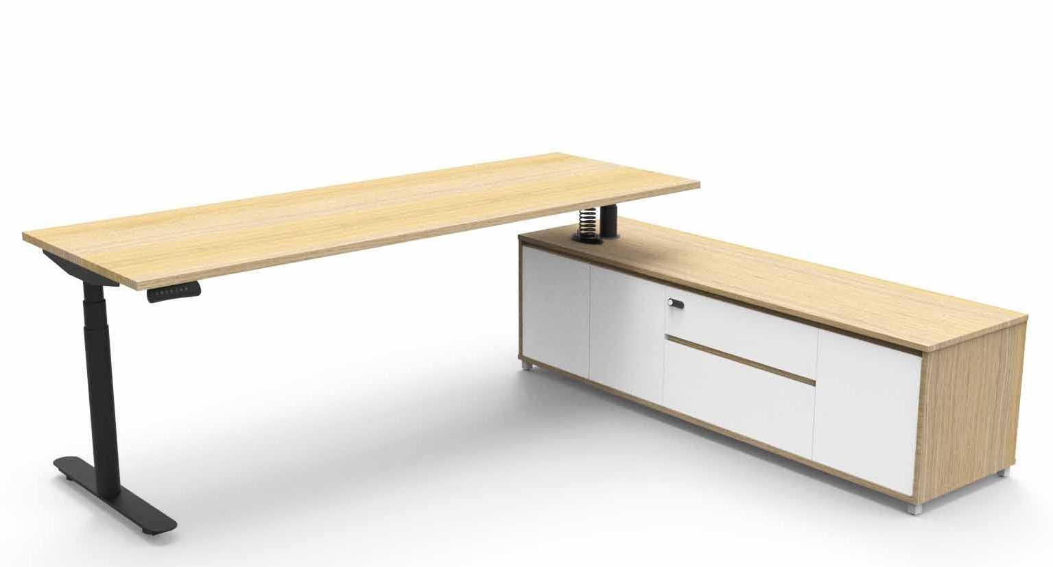 Halo+ Height Adjustable Executive Desk